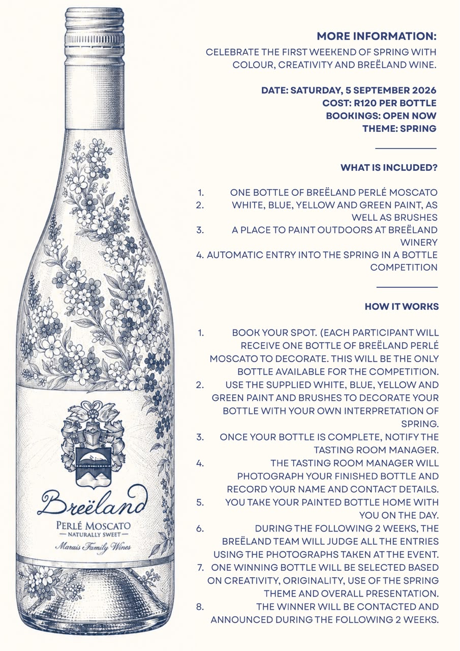 Paint a Bottle at Breëland Winery – 5 September 2026 - Image 2